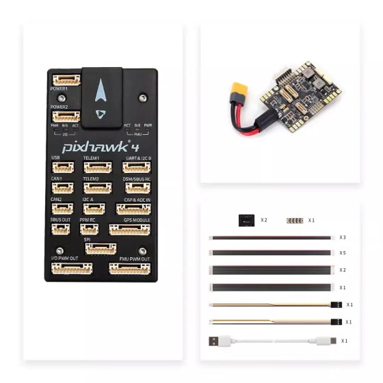 Hot Sales Holybro  Pixhawk 4 Autonomous Flight Controller Pixhawk 4 Development Board Kit Autonomous Flight Controller Baseboard
